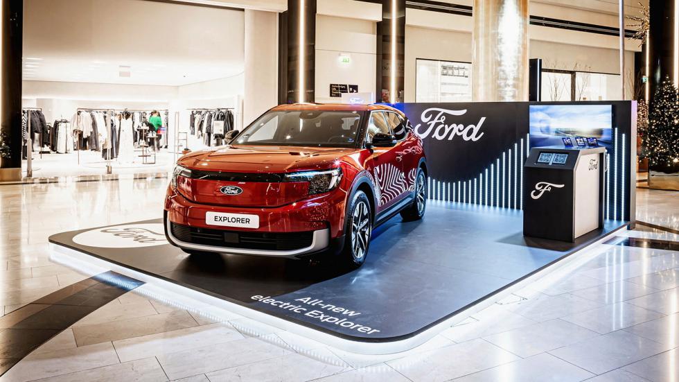 Το νέο Ford Explorer δέχεται επισκέψεις στο Golden Hall